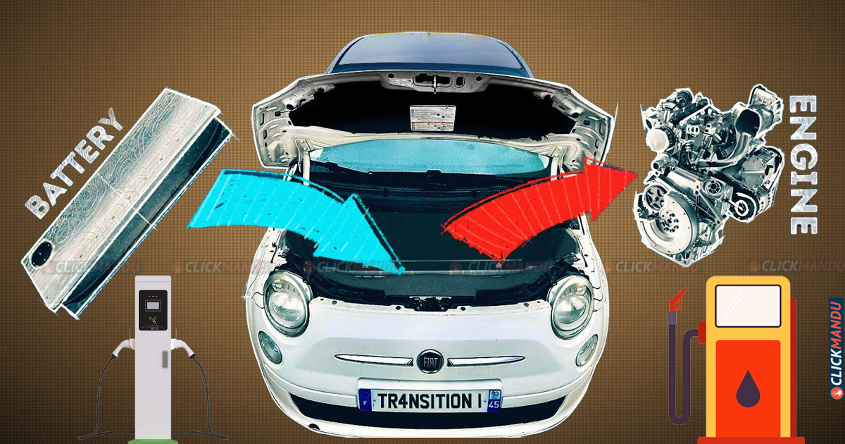 अब पेट्रोलियम गाडीलाई परिवर्तन गरेर ईभी बनाउन पाइने, सरकारले खुलायो कानूनी बाटो