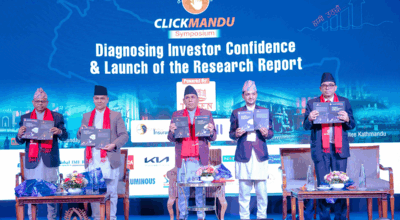 क्लिकमान्डुद्वारा ‘जेनजी विद्रोहपछि लगानीकर्ताको आत्मविश्वास र व्यावसायिक वातावरण २०८२’ अध्ययन प्रतिवेदन सार्वजनिक