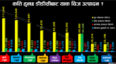 कहाँ कति हुन्छ याक चिज उत्पादन ?