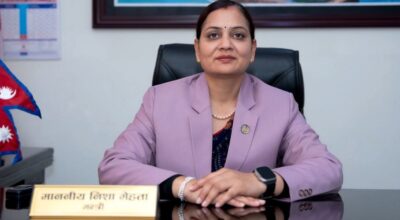 स्वास्थ्य क्षेत्रमा सुधारको संकेत: मन्त्री मेहताले सार्वजनिक गरिन् १०० दिने प्रगति विवरण